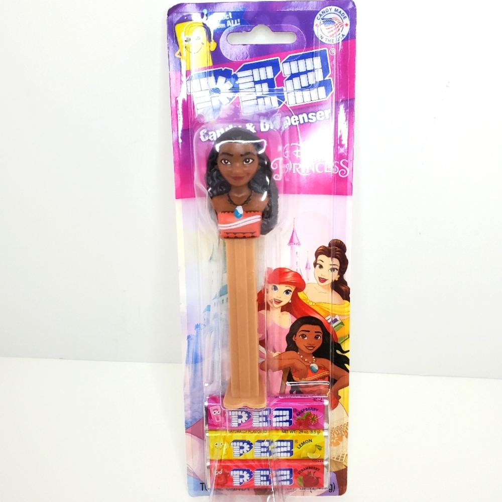 New Disney Princess Moana Pez Dispenser & 3 Packs Candy Sealed